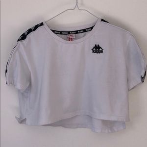 Kappa crop top tee